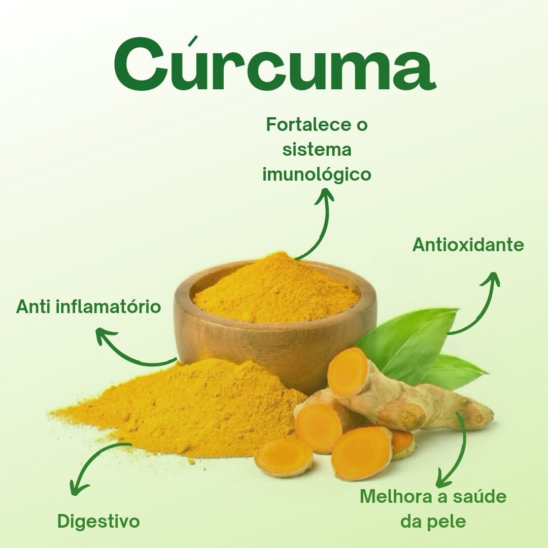 Read more about the article Curcuma e seus benefícios!!